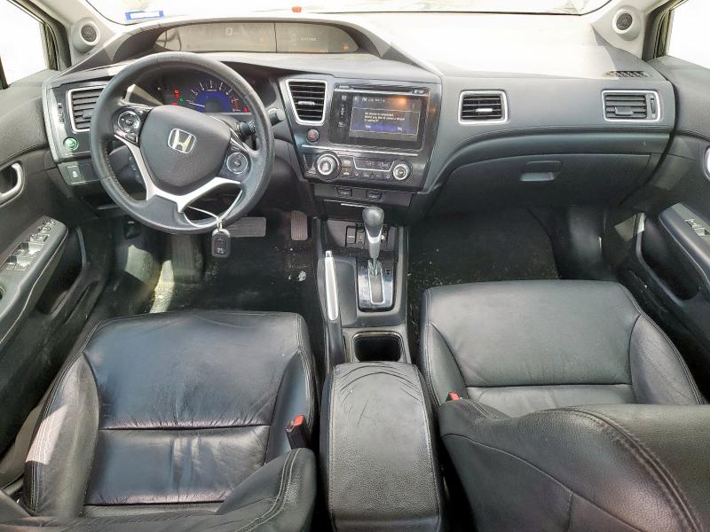 2HGFB2F95EH515604 - 2014 HONDA CIVIC EXL BLACK photo 8