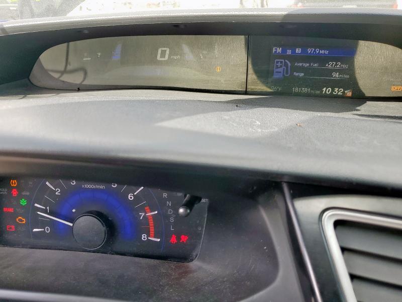 2HGFB2F95EH515604 - 2014 HONDA CIVIC EXL BLACK photo 9