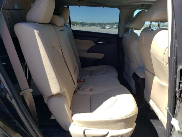 5TDGZRBH8NS170395 - 2022 TOYOTA HIGHLANDER XLE GRAY photo 6