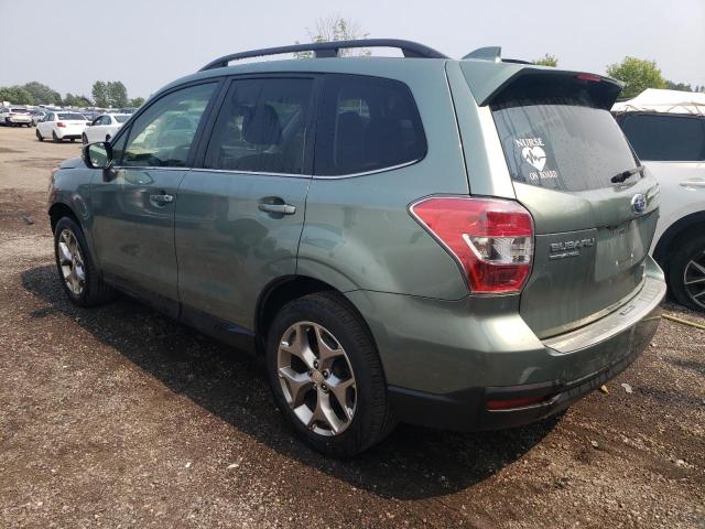 JF2SJCXC8GH416320 - 2016 SUBARU FORESTER 2.5I TOURING GREEN photo 2