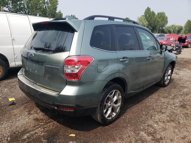 JF2SJCXC8GH416320 - 2016 SUBARU FORESTER 2.5I TOURING GREEN photo 3