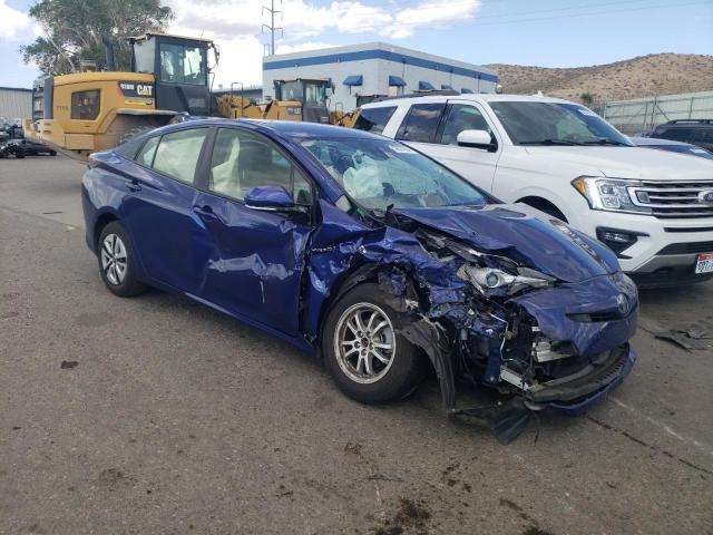 JTDKBRFU9J3065172 - 2018 TOYOTA PRIUS BLUE photo 4