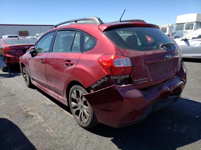 JF1GPAV63FH274693 - 2015 SUBARU IMPREZA SPORT LIMITED RED photo 2