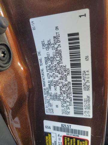 5TFAW5F15EX356720 - 2014 TOYOTA TUNDRA CREWMAX PLATINUM Braun Foto 12