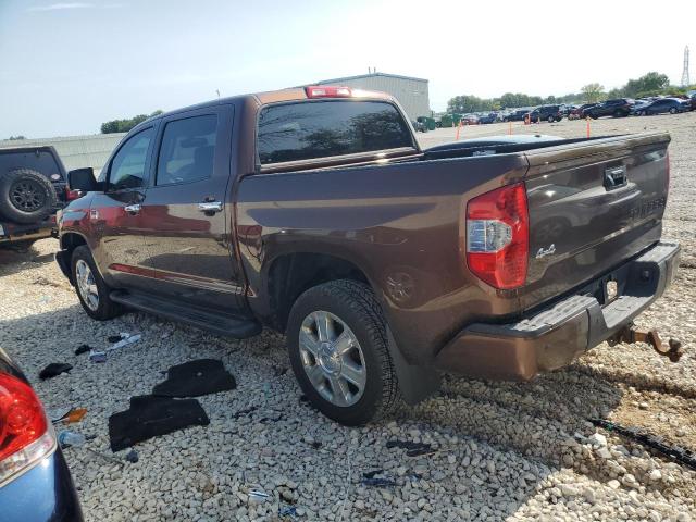 5TFAW5F15EX356720 - 2014 TOYOTA TUNDRA CREWMAX PLATINUM Braun Foto 2