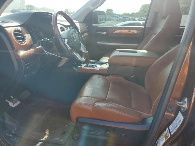 5TFAW5F15EX356720 - 2014 TOYOTA TUNDRA CREWMAX PLATINUM Braun Foto 7