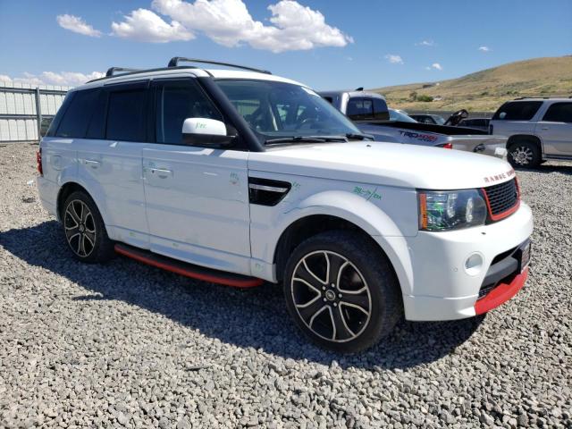 SALSF2D4XDA775625 - 2013 LAND ROVER RANGE ROVE HSE WHITE photo 4