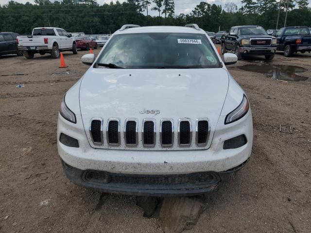 1C4PJLCS4EW314569 - 2014 JEEP CHEROKEE LATITUDE WHITE photo 5