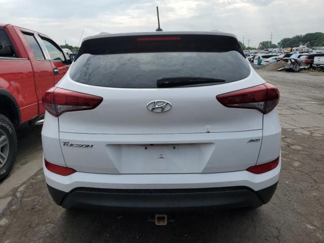 KM8J3CA48GU023412 - 2016 HYUNDAI TUCSON LIMITED WHITE photo 6