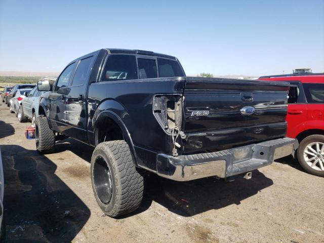 1FTFW1CF0DKF59329 - 2013 FORD F150 SUPERCREW BLACK photo 3