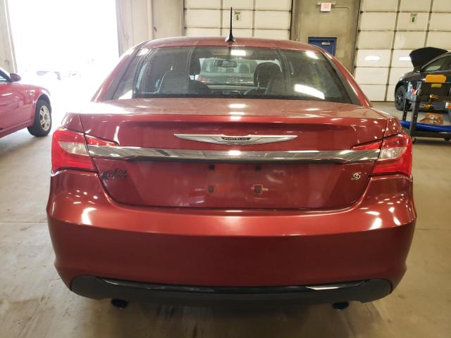 1C3CCBBG0EN151770 - 2014 CHRYSLER 200 TOURING BURGUNDY photo 6