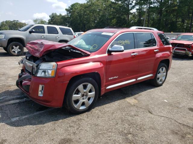 2GKFLUE34F6430842 - 2015 GMC TERRAIN DENALI RED photo 1