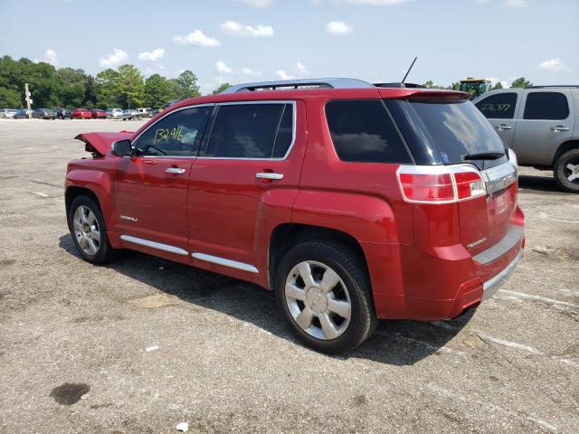 2GKFLUE34F6430842 - 2015 GMC TERRAIN DENALI RED photo 2