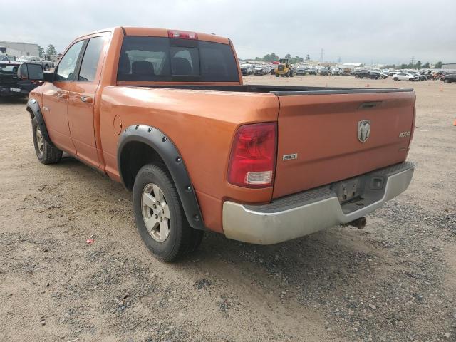 1D7RV1GP3AS204577 - 2010 DODGE RAM 1500 ORANGE photo 2