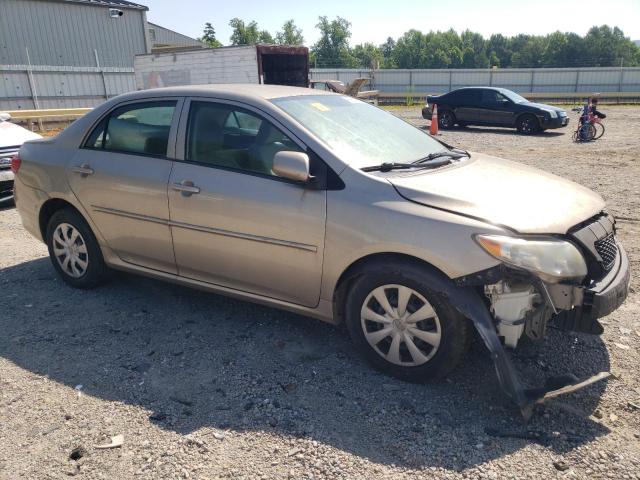 1NXBU4EE7AZ170712 - 2010 TOYOTA COROLLA LE BASE GOLD photo 4
