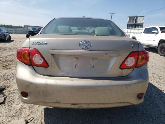 1NXBU4EE7AZ170712 - 2010 TOYOTA COROLLA LE BASE GOLD photo 6