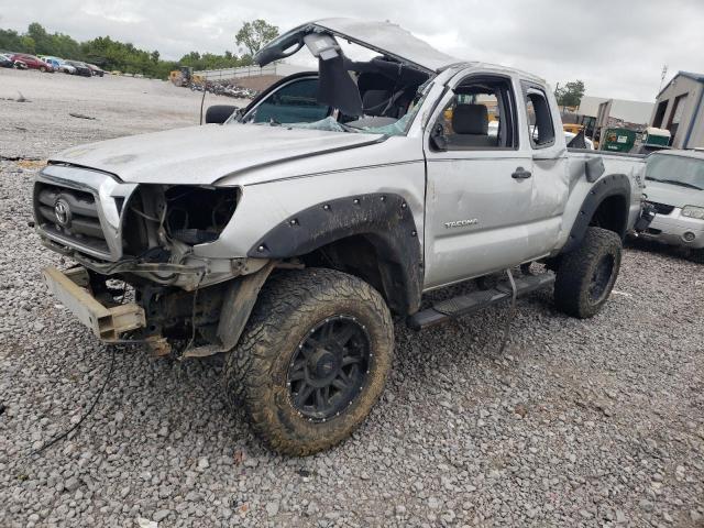 5TETX62N38Z585852 - 2008 TOYOTA TACOMA PRERUNNER ACCESS CAB SILVER photo 1