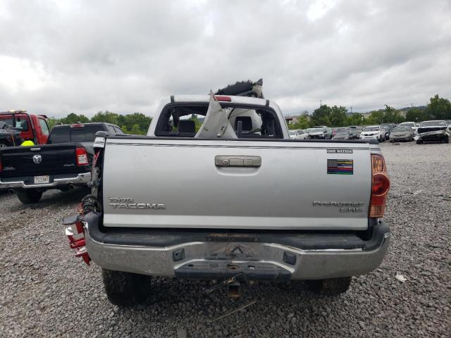 5TETX62N38Z585852 - 2008 TOYOTA TACOMA PRERUNNER ACCESS CAB SILVER photo 6