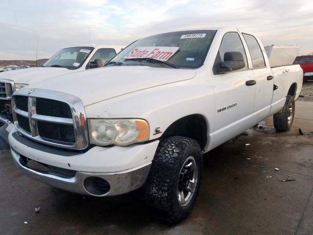 3D7KU28C34G105372 - 2004 DODGE RAM 2500 ST  photo 2