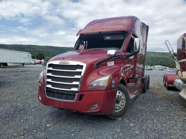 3AKJHHDR4NSNC2276 - 2022 FREIGHTLINER CASCADIA 1 BURGUNDY photo 2