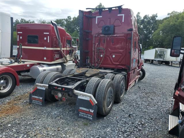 3AKJHHDR4NSNC2276 - 2022 FREIGHTLINER CASCADIA 1 BURGUNDY photo 4