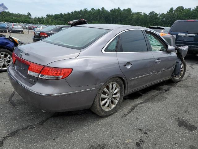 KMHFC46F17A147111 - 2007 HYUNDAI AZERA SE GRAY photo 3