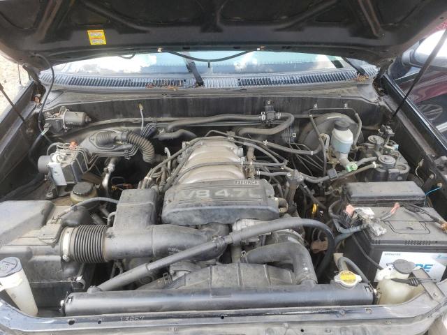 5TBRT34151S194972 - 2001 TOYOTA TUNDRA ACCESS CAB 黑色 照片 11