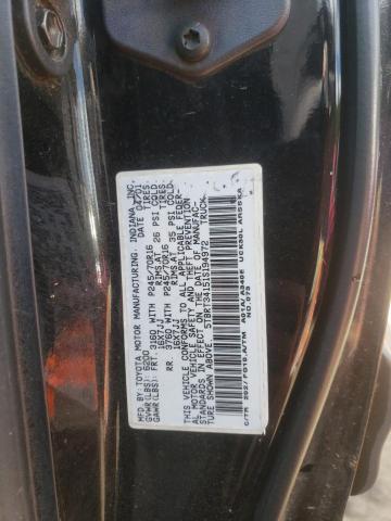 5TBRT34151S194972 - 2001 TOYOTA TUNDRA ACCESS CAB 黑色 照片 12