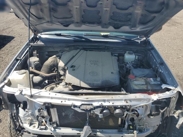 5TFLU4EN0FX140188 - 2015 TOYOTA TACOMA DOUBLE CAB SILVER photo 11