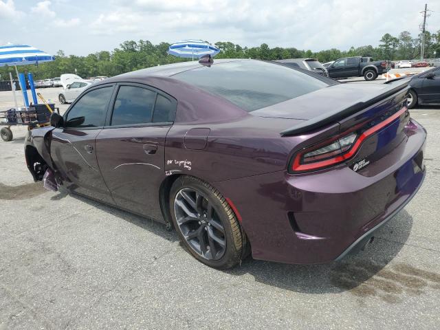 2C3CDXHG4LH248333 - 2020 DODGE CHARGER GT PURPLE photo 2