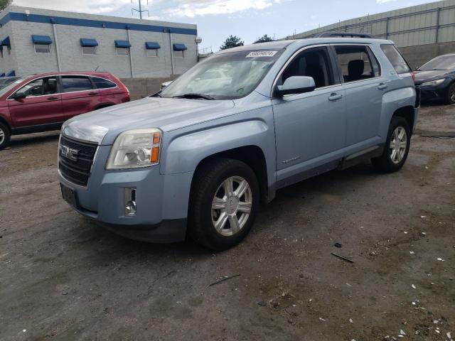 2GKFLWE30F6193648 - 2015 GMC TERRAIN SLE BLUE photo 1