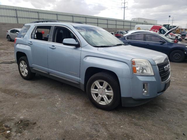 2GKFLWE30F6193648 - 2015 GMC TERRAIN SLE BLUE photo 4