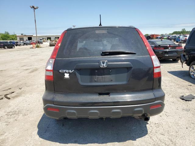 5J6RE38357L001799 - 2007 HONDA CR-V LX BLACK photo 6