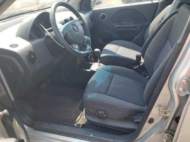KL1TD66627B759495 - 2007 CHEVROLET AVEO BASE Boz foto 7