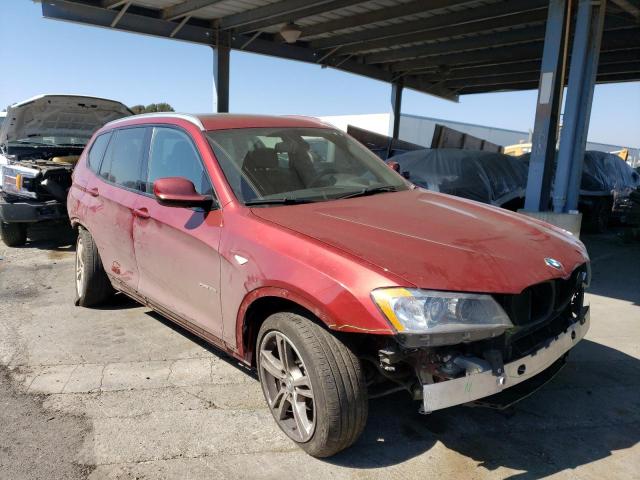 5UXWX7C5XE0E78778 - 2014 BMW X3 XDRIVE35I RED photo 4