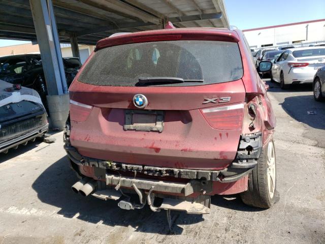 5UXWX7C5XE0E78778 - 2014 BMW X3 XDRIVE35I RED photo 6