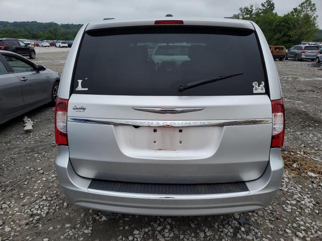 2A4RR8DG5BR612118 - 2011 CHRYSLER TOWN & COU TOURING L SILVER photo 6