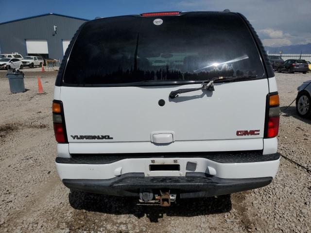 1GKFK66U35J211765 - 2005 GMC YUKON XL DENALI WHITE photo 6