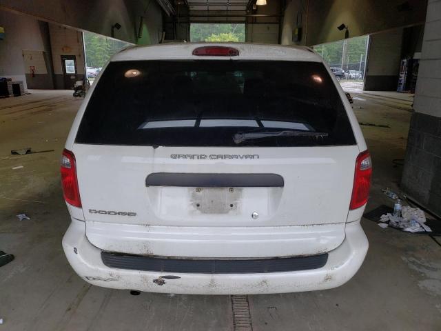 1D4GP24R16B691344 - 2006 DODGE CARAVAN VA SE WHITE photo 6