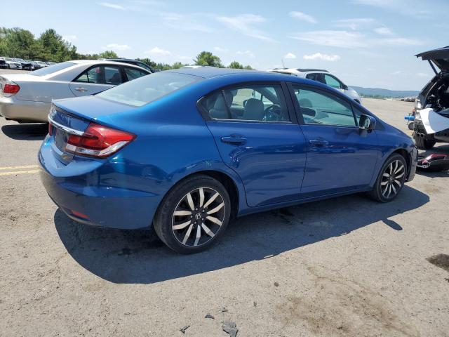 2HGFB2F98FH527697 - 2015 HONDA CIVIC EXL ლურჯი ფოტო 3