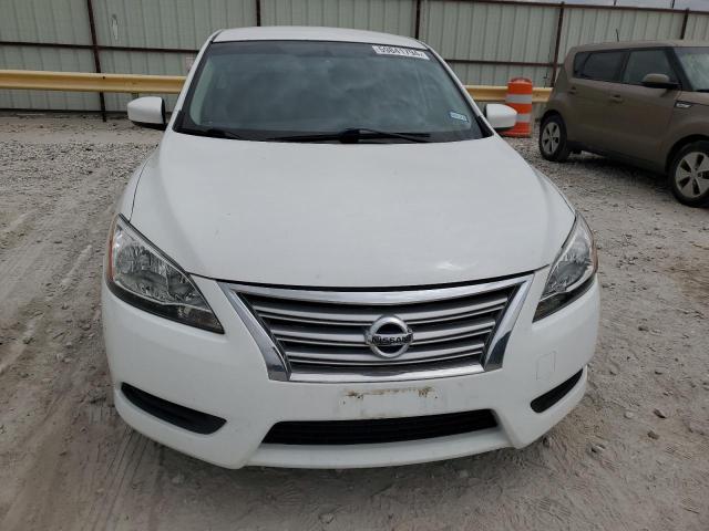 3N1AB7AP4FY304095 - 2015 NISSAN SENTRA S WHITE photo 5