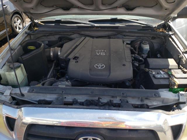 5TEJU62N66Z189394 - 2006 TOYOTA TACOMA DOUBLE CAB PRERUNNER SILVER photo 11