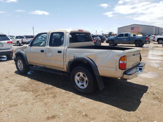 5TEGN92N23Z183273 - 2003 TOYOTA TACOMA DOUBLE CAB PRERUNNER GOLD photo 2