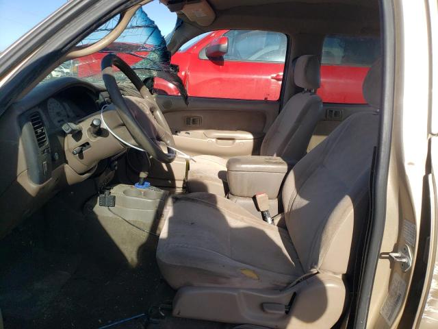 5TEGN92N23Z183273 - 2003 TOYOTA TACOMA DOUBLE CAB PRERUNNER GOLD photo 7