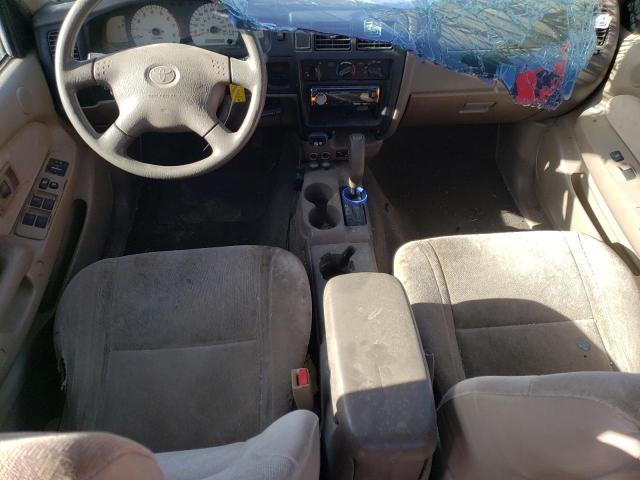 5TEGN92N23Z183273 - 2003 TOYOTA TACOMA DOUBLE CAB PRERUNNER GOLD photo 8