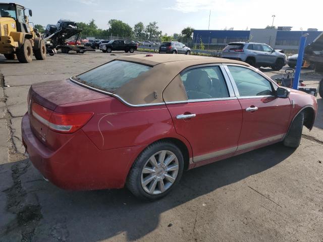 3LNHL2JC5BR765864 - 2011 LINCOLN MKZ RED photo 3