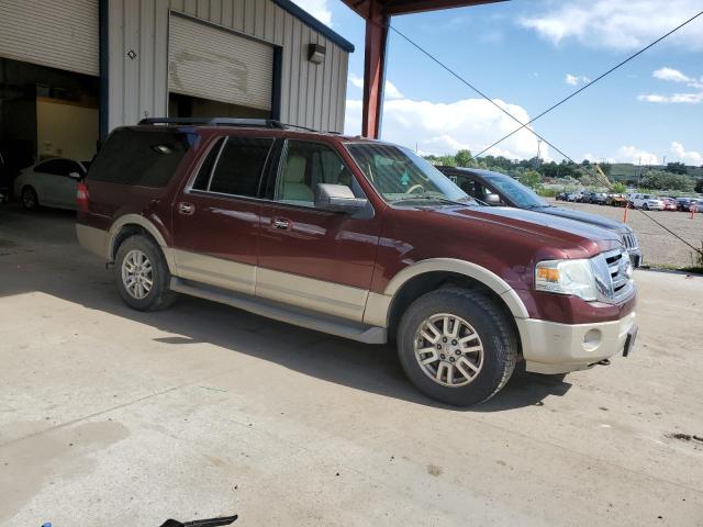 1FMFK18599EA78363 - 2009 FORD EXPEDITION EL EDDIE BAUER BURGUNDY photo 4