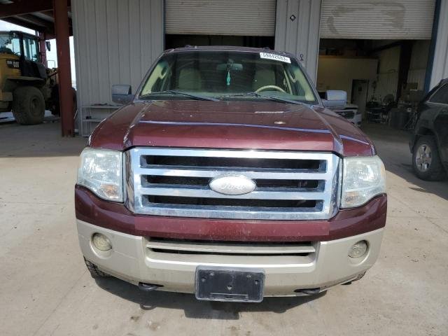 1FMFK18599EA78363 - 2009 FORD EXPEDITION EL EDDIE BAUER BURGUNDY photo 5