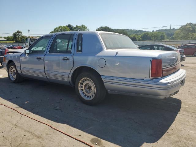 1LNCM81W9MY760658 - 1991 LINCOLN TOWN CAR EXECUTIVE BLUE photo 2