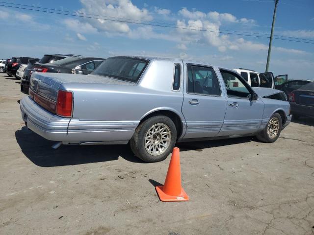 1LNCM81W9MY760658 - 1991 LINCOLN TOWN CAR EXECUTIVE BLUE photo 3